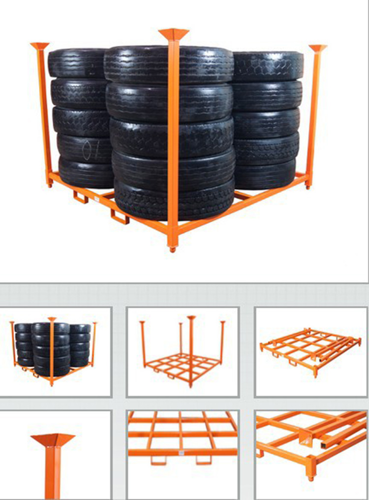 Tire Stacking Rack