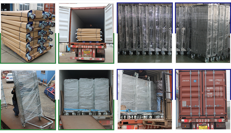 shipping of roll container