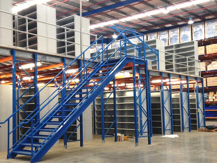 Structural characteristics of the mezzanine floor system