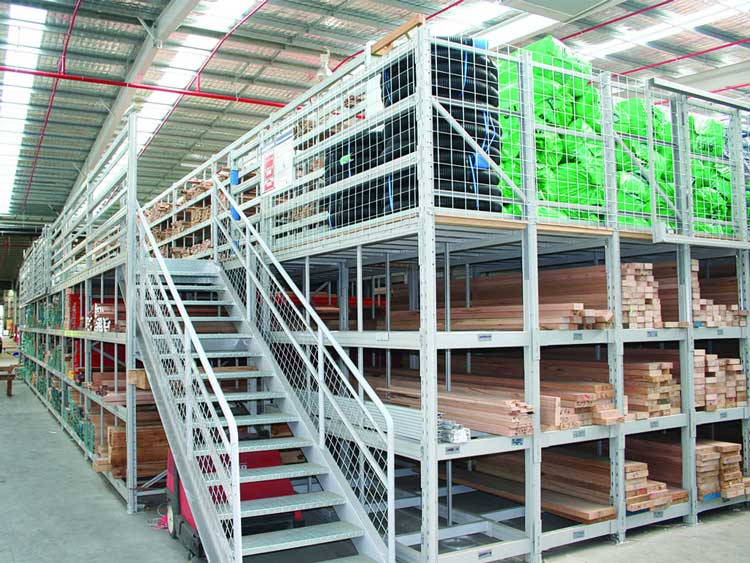 Principles must be observed when installing a mezzanine floor in the warehouse