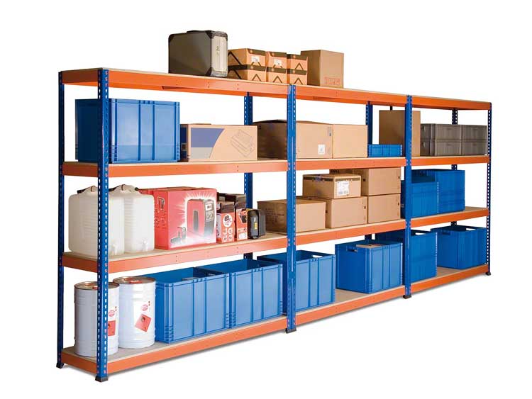 What are the characteristics and functions of light duty storage shelves？