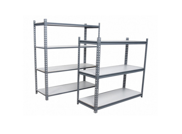 Stainless Steel Slotted Angle Shelving For Sale