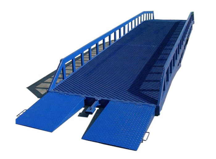 Hydraulic Warehouse Mobile Container Loading Ramp Yard  Dock Lever