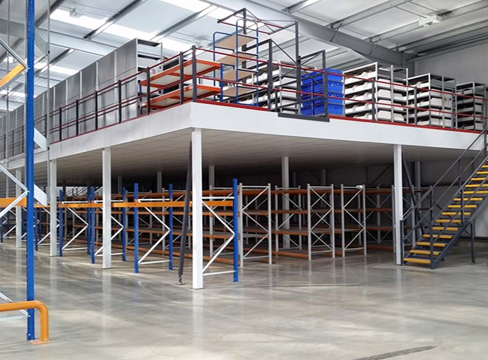 Steel Mezzanine Floor Warehouse Shelf Platform