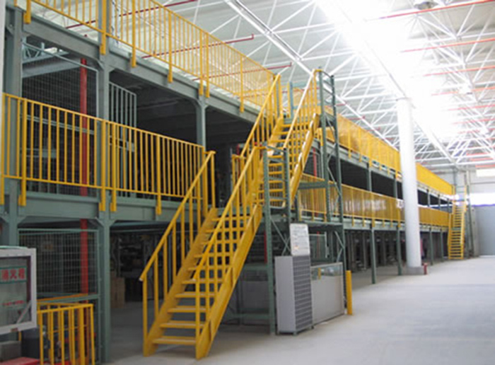 Mezzanine Rack Warehouse Industrial Steel Flooring Systems for Factory Pallet