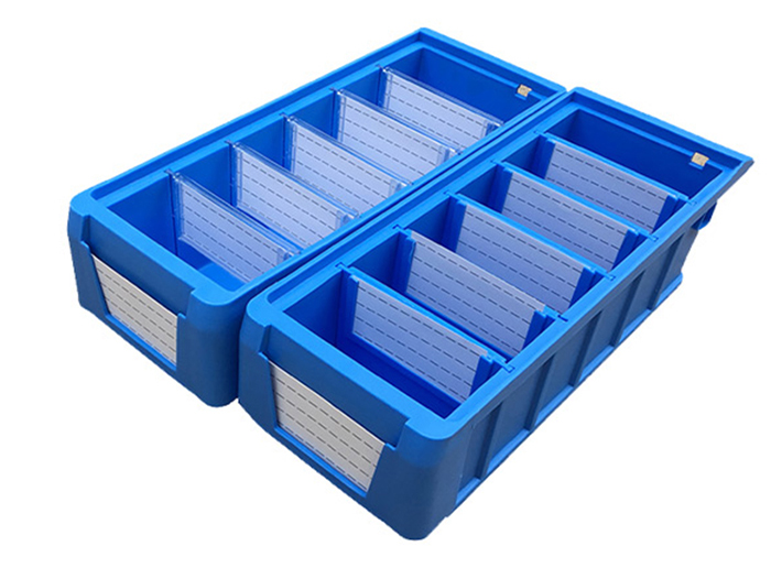 Plastic Storage Box Bin With Dividers
