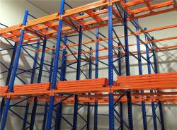Hot Sale Push Back Rack System For Warehouse Storage Rack