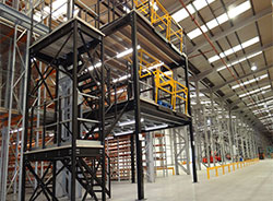 Warehouse Solutions Expend Warehouse Space Mezzanine Floor Racking Systems