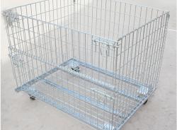 Industrial Stackable Storage Wire Mesh Container