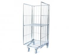 3-Sided Foldbable Roll Container Trolley