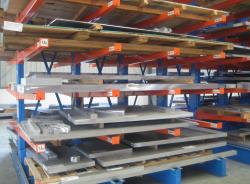 Industrial Metal Cantilever Lumber Rack